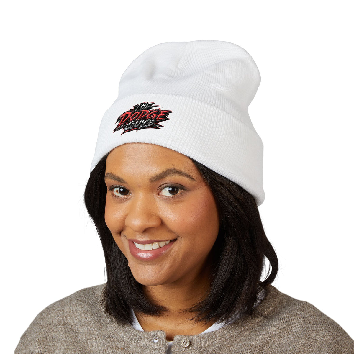 Classic Cuffed Beanie — Embroidered “The Doode Guys” Streetwear Beanie