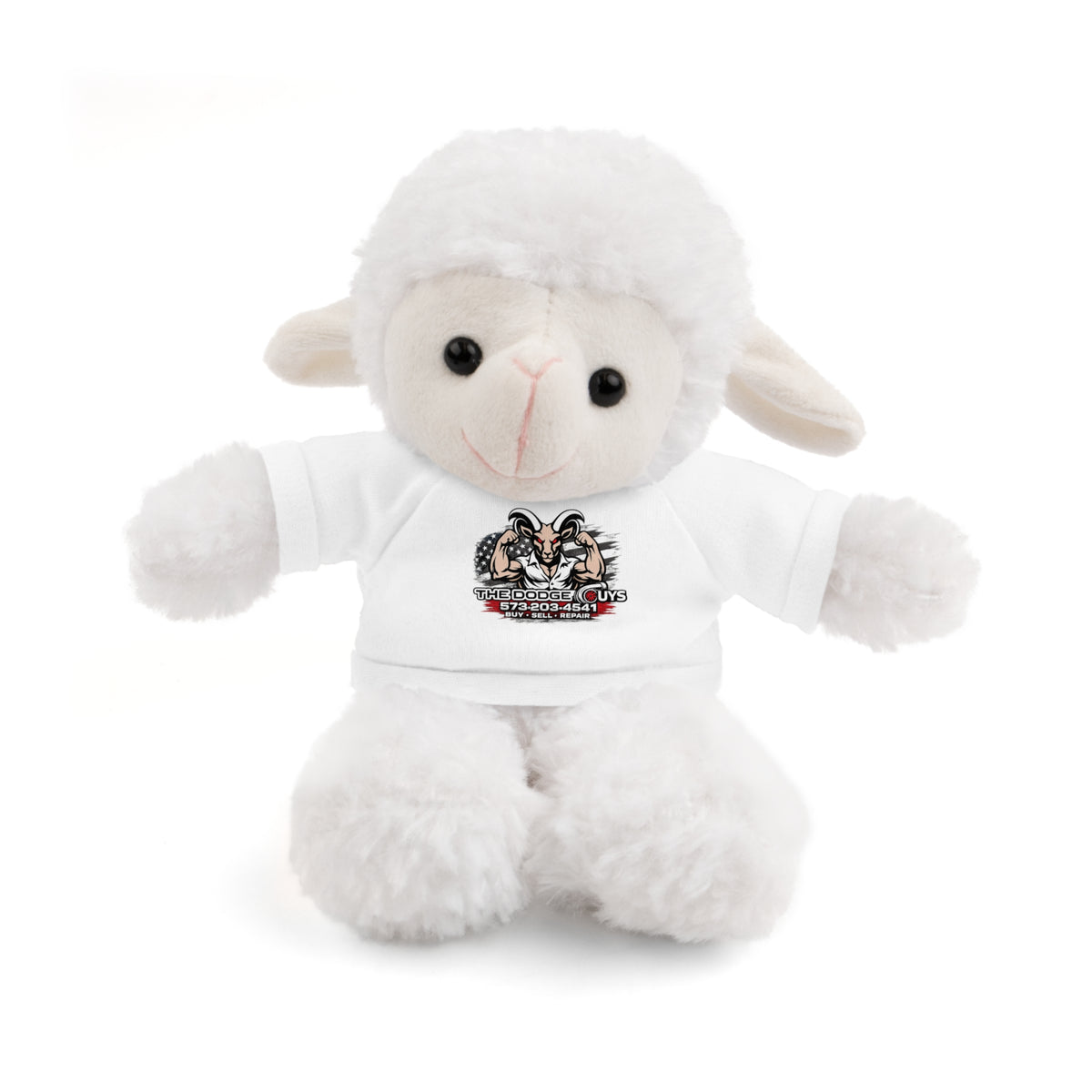 Green T-Shirt Teddy Bear with Custom Graphic — Cute Plush Gift for Kids & Fans