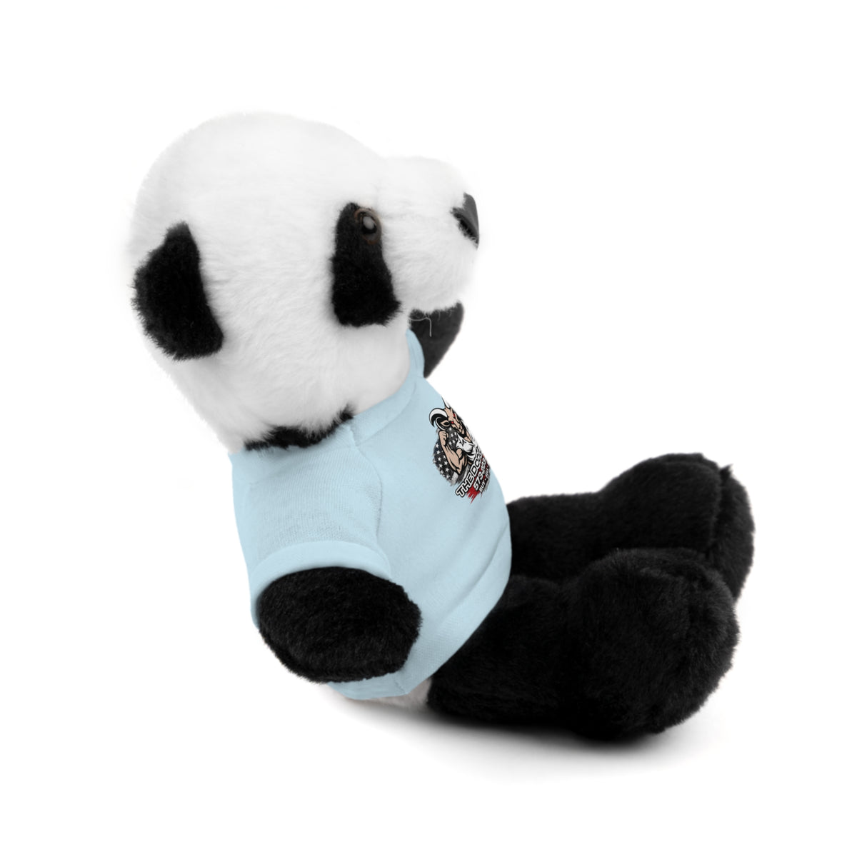 Green T-Shirt Teddy Bear with Custom Graphic — Cute Plush Gift for Kids & Fans