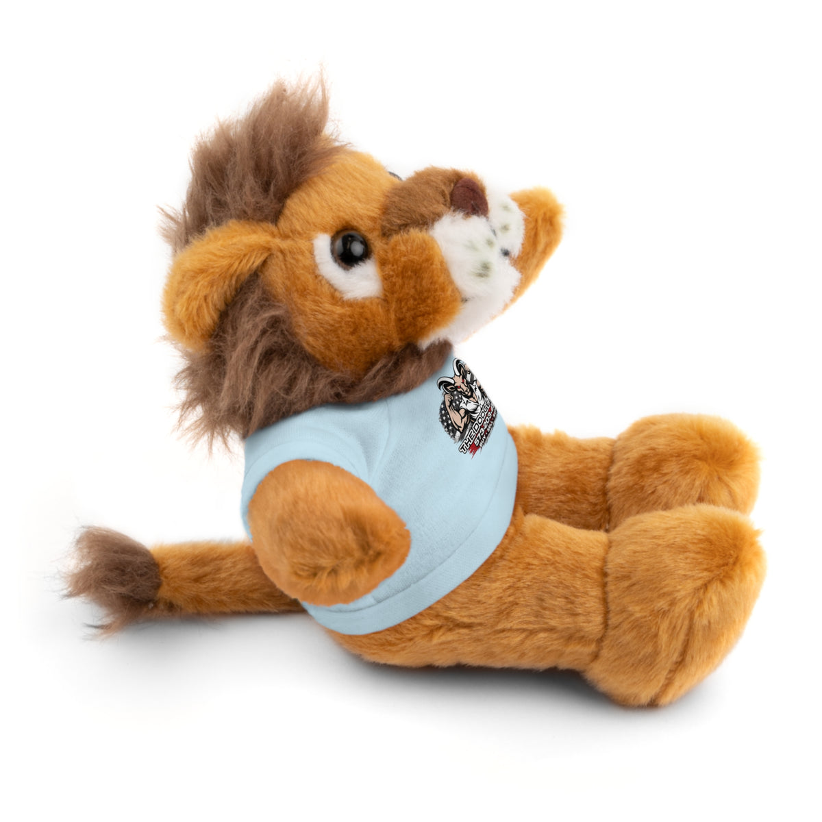 Green T-Shirt Teddy Bear with Custom Graphic — Cute Plush Gift for Kids & Fans