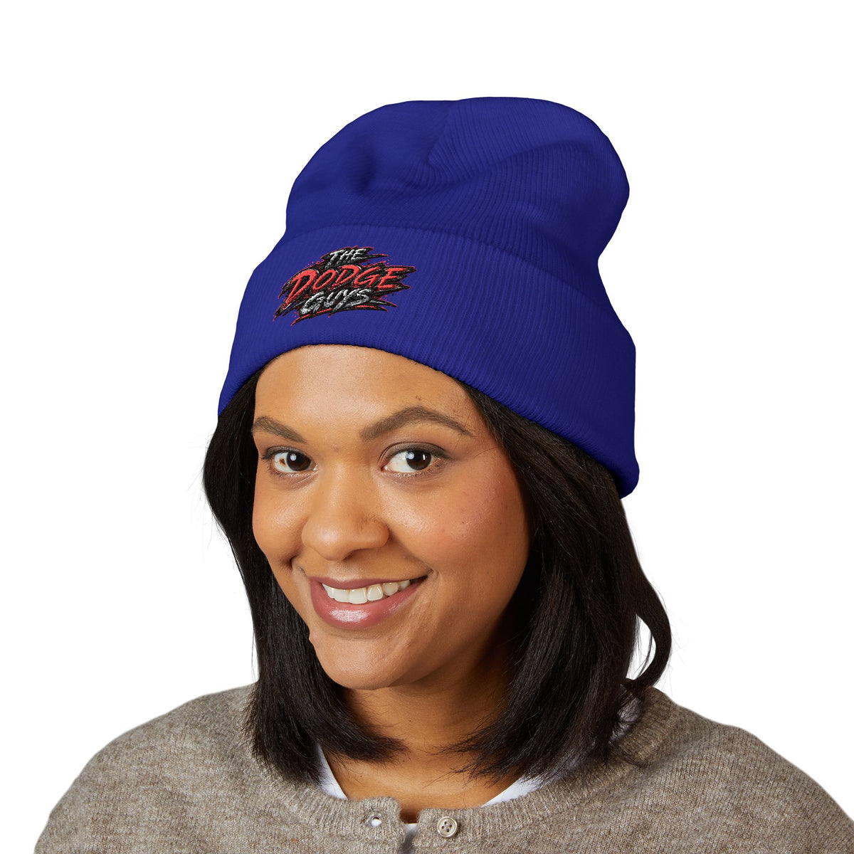 Classic Cuffed Beanie — Embroidered “The Doode Guys” Streetwear Beanie
