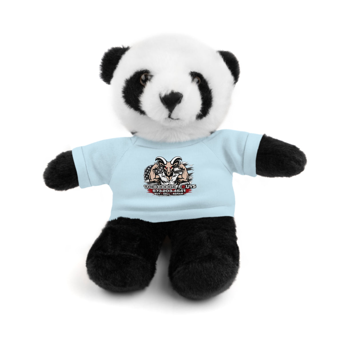 Green T-Shirt Teddy Bear with Custom Graphic — Cute Plush Gift for Kids & Fans