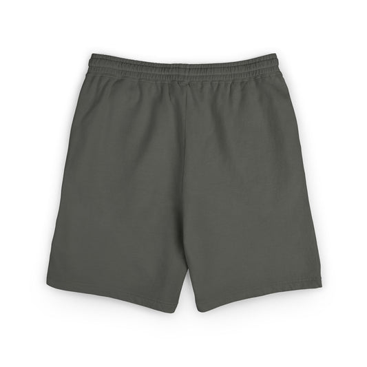Fleece Sweat Shorts — 'The Dodge Guys' Logo Athletic Lounge Shorts
