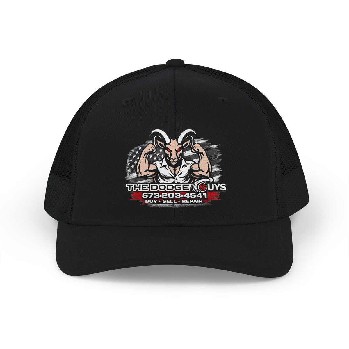 Trucker Cap — The Dodge Guys Ram Logo Snapback (Buy Sell Repair)