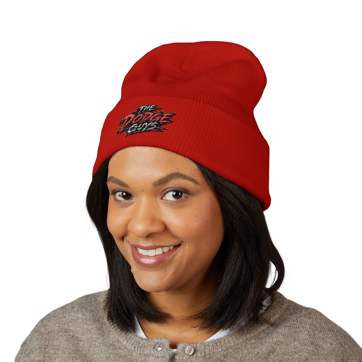Classic Cuffed Beanie — Embroidered “The Doode Guys” Streetwear Beanie