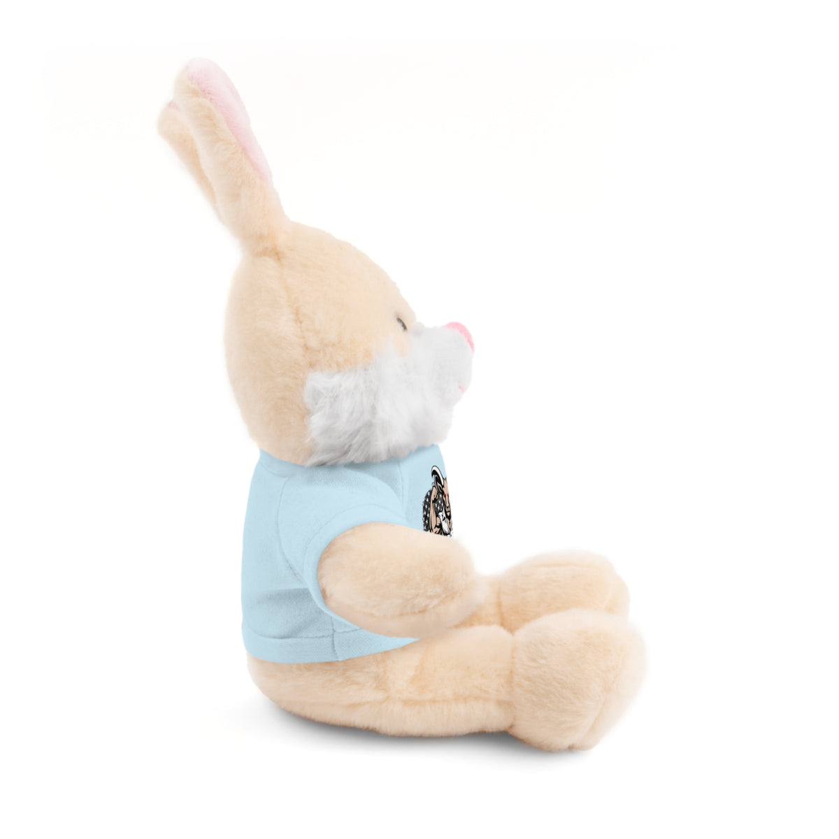 Green T-Shirt Teddy Bear with Custom Graphic — Cute Plush Gift for Kids & Fans