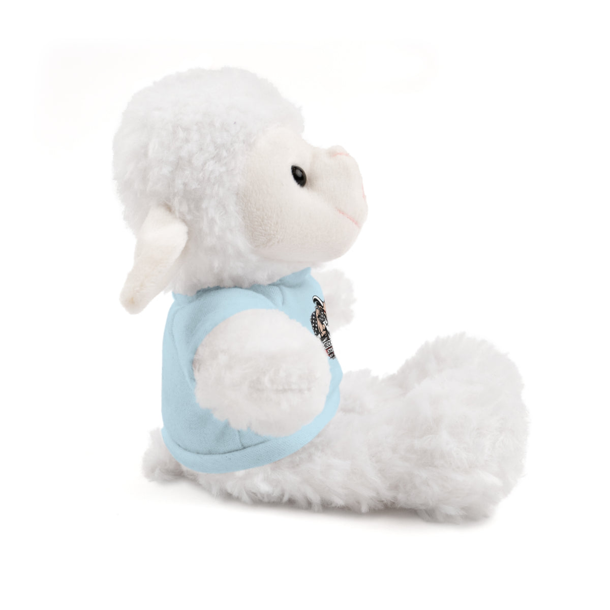 Green T-Shirt Teddy Bear with Custom Graphic — Cute Plush Gift for Kids & Fans