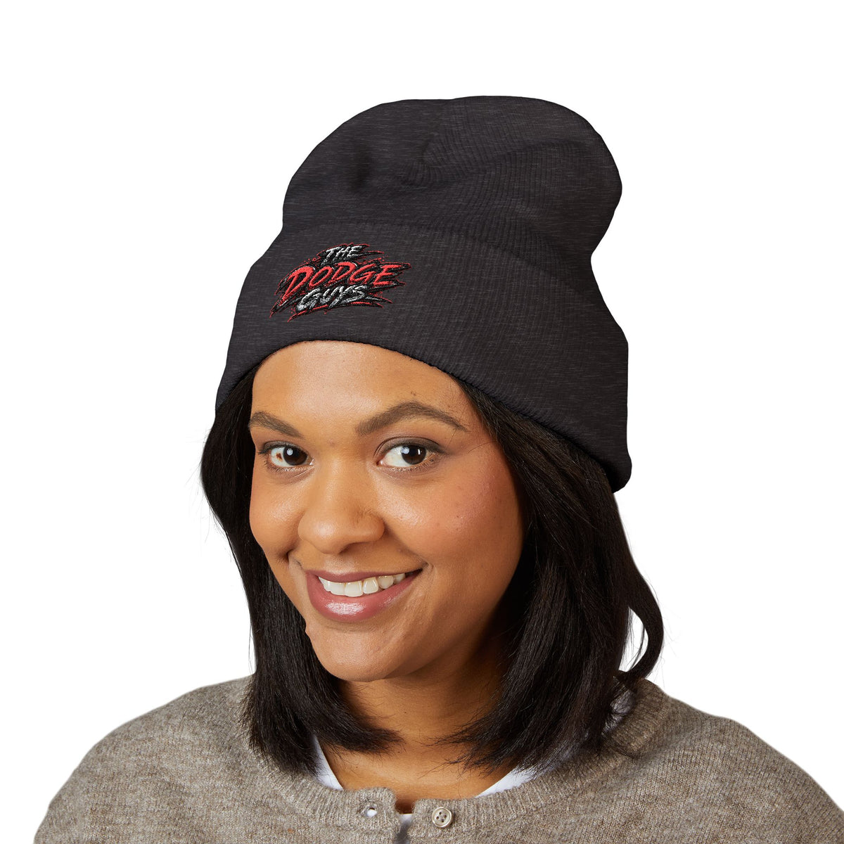 Classic Cuffed Beanie — Embroidered “The Doode Guys” Streetwear Beanie