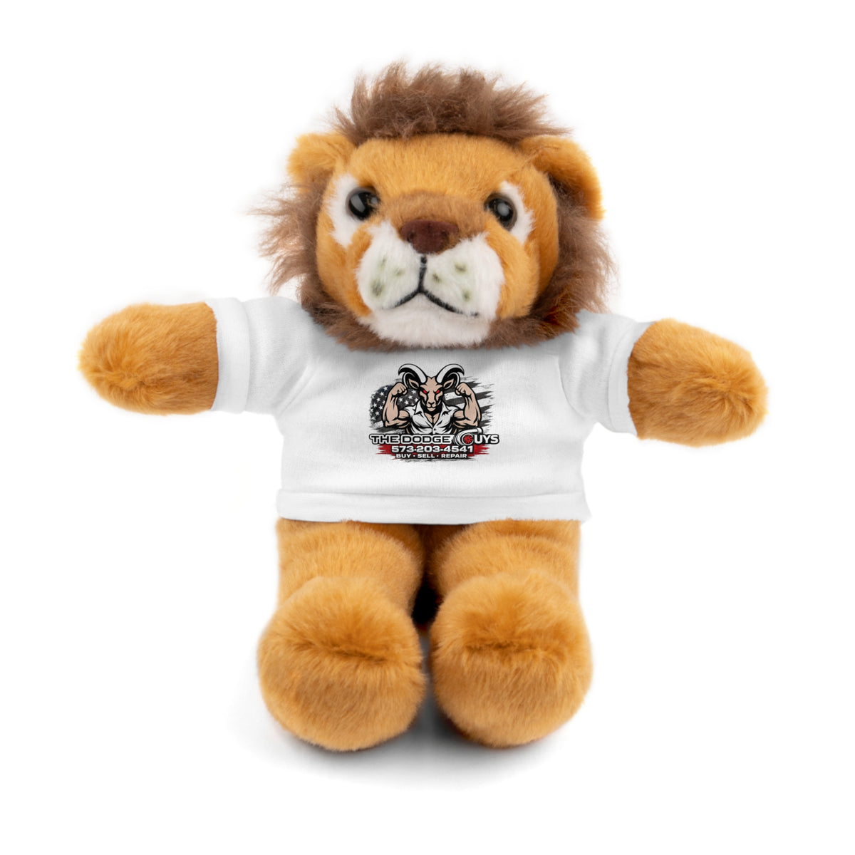 Green T-Shirt Teddy Bear with Custom Graphic — Cute Plush Gift for Kids & Fans