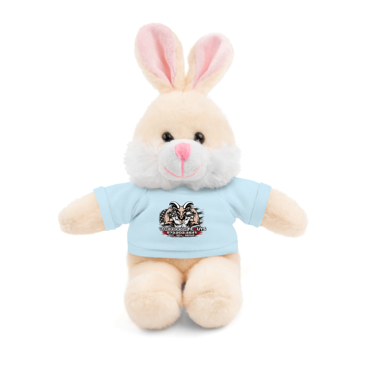 Green T-Shirt Teddy Bear with Custom Graphic — Cute Plush Gift for Kids & Fans