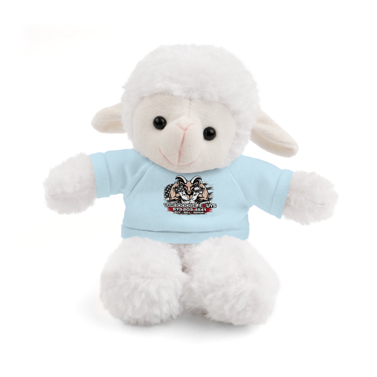 Green T-Shirt Teddy Bear with Custom Graphic — Cute Plush Gift for Kids & Fans