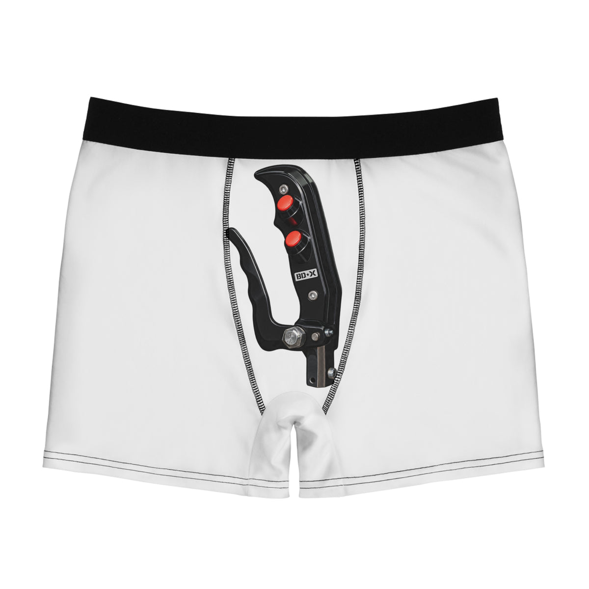 Dodge Guys Graphic Boxer Briefs — 'The Dodge Guys' Logo & 12 Valve Shorty Print