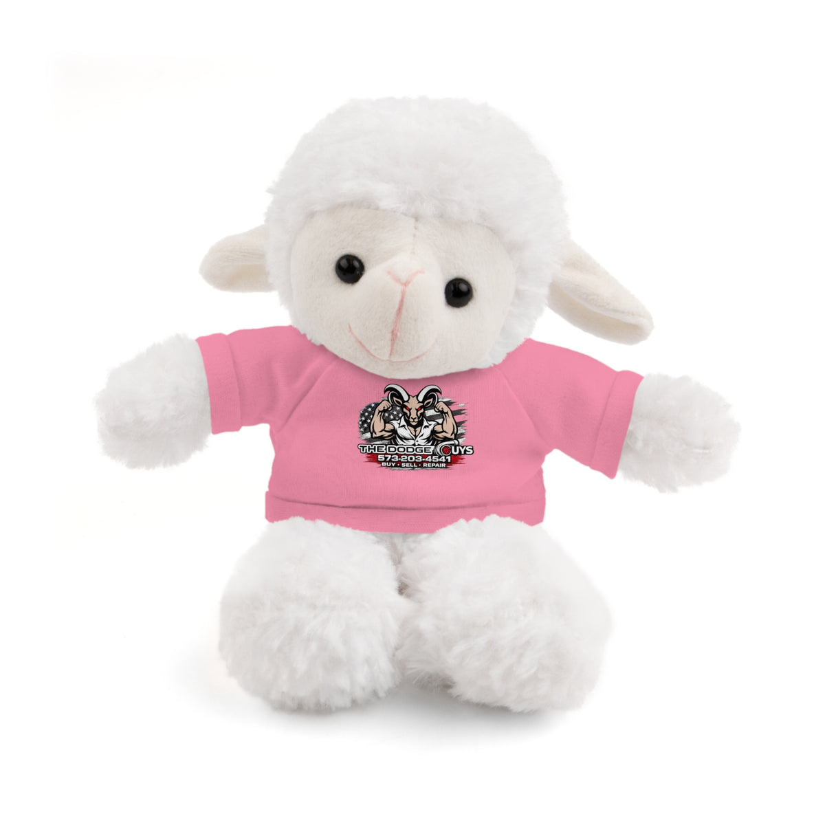 Green T-Shirt Teddy Bear with Custom Graphic — Cute Plush Gift for Kids & Fans