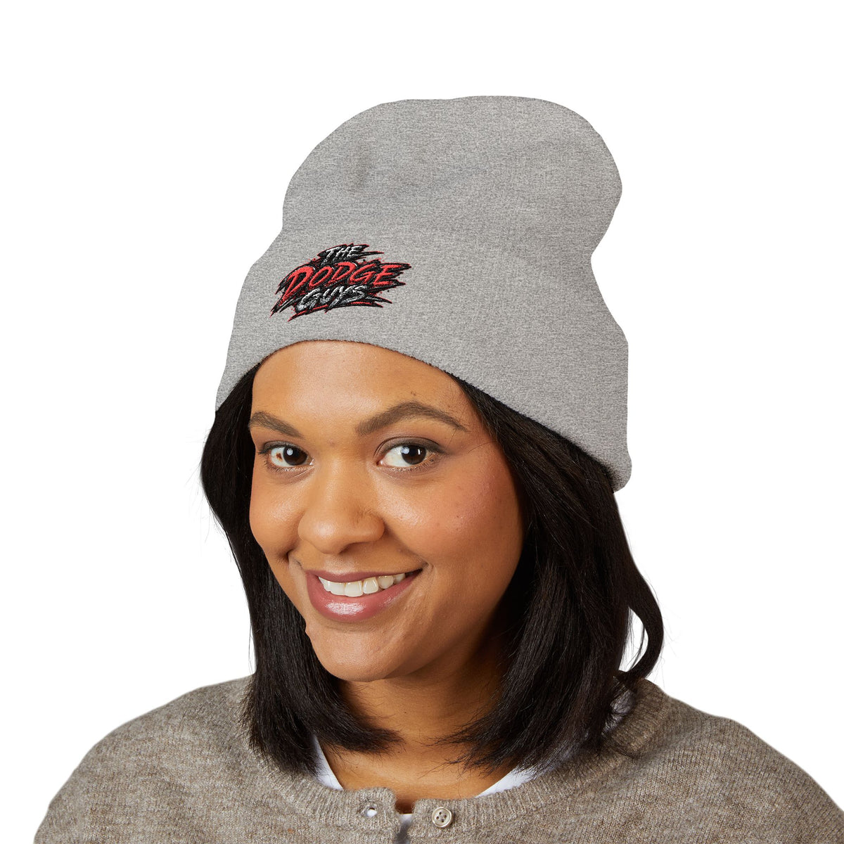 Classic Cuffed Beanie — Embroidered “The Doode Guys” Streetwear Beanie