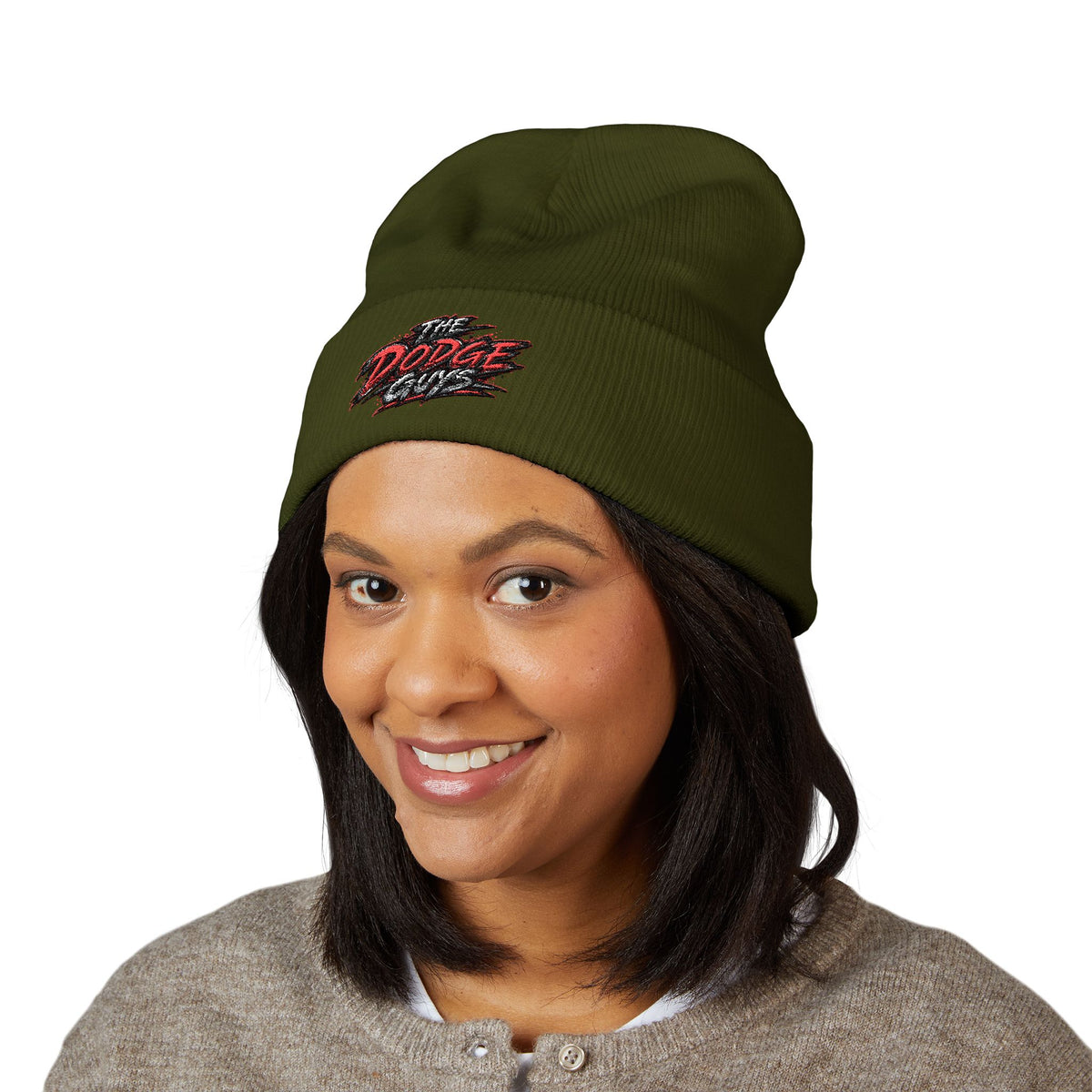 Classic Cuffed Beanie — Embroidered “The Doode Guys” Streetwear Beanie