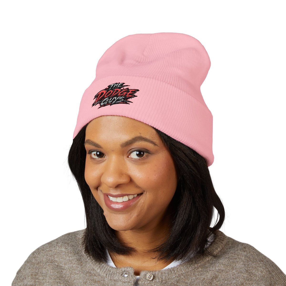 Classic Cuffed Beanie — Embroidered “The Doode Guys” Streetwear Beanie